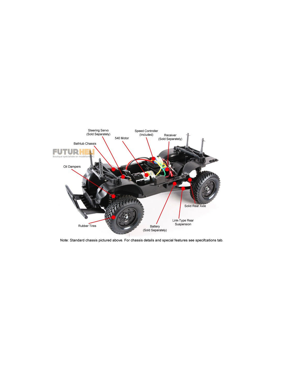 Landfreeder CC01 Tamiya 58579