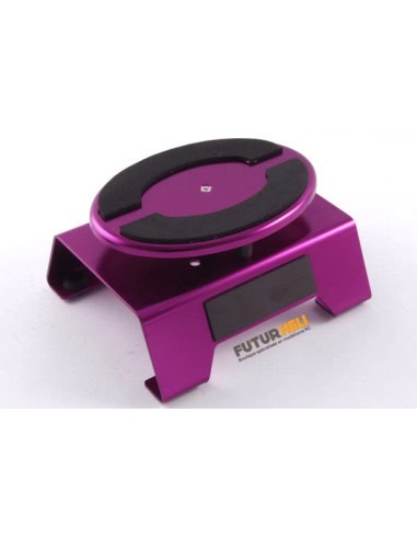 Stand rotatif maintenance voiture RC Purple Fastrax