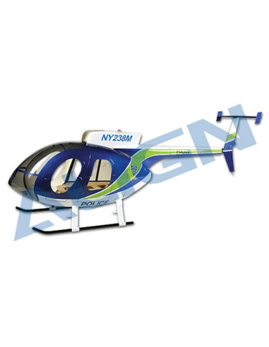 HF6001 Fuselage 500 E Police  / Trex 600 Align