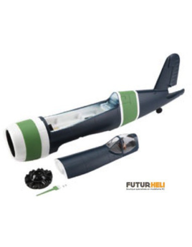 EFL8501 Fuselage avec trappe corsaire F4U-4 1,2M E-flite