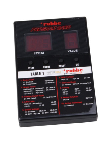 RO-Control Pro Carte de programmation Robbe 8720