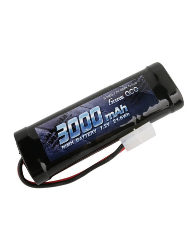 Batterie 3000 mAh Nimh 7,2v prise Tamiya Gens ace