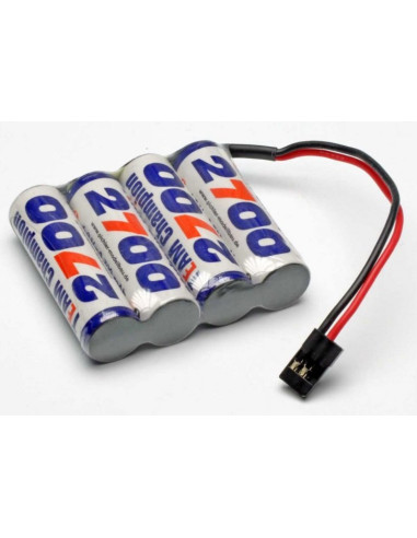 Batterie Nimh 2700 MAh 4,8v prise type servo