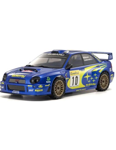 Subaru Impreza WRC 2002 4WD Fazer MK2 1/10ème Kyosho 34481T1