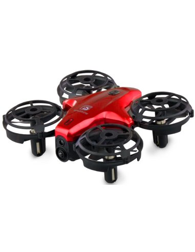 Mini drone Sparrow rouge ou bleu avec capteurs