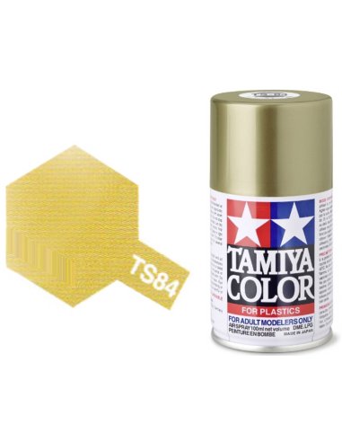 Tamiya TS84 bombe de 100ml  couleur doré Metal