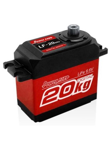 Servo 20Kg 0,16s digital pignons metal 6v Power HD