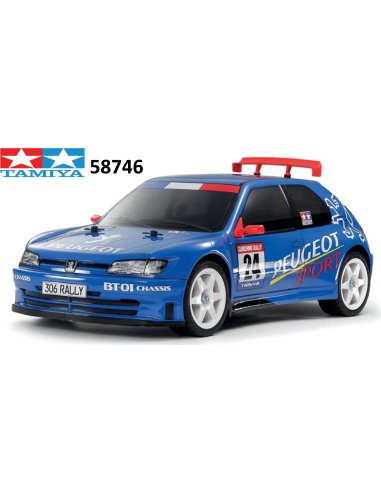 Tamiya 58746 Peugeot 306 Maxi Châssis BT-01 Nuremberg 2025