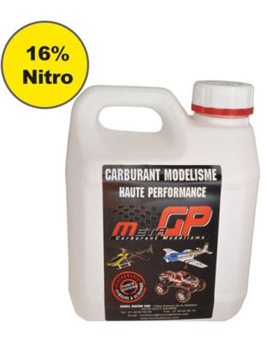 Carburant voiture RC 16% Nitro MRC