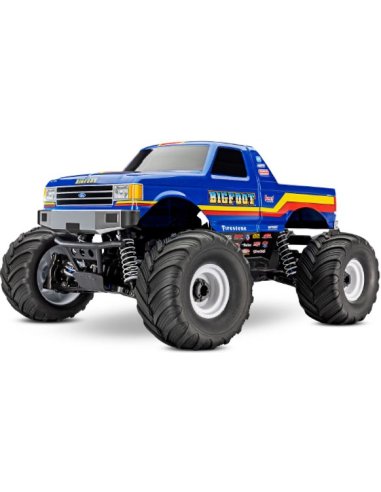 Traxxas BigFoot 4WD Bleu Brushless 67134-4