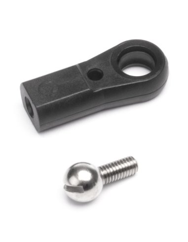 Chape à rotule M3 Bille 6mm pour tige M3 (x2)