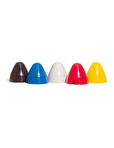 Cone plastique Blanc 50 mm