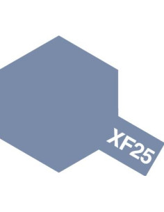 Xf18 bleu moyen mat - Mini pot peinture maquette